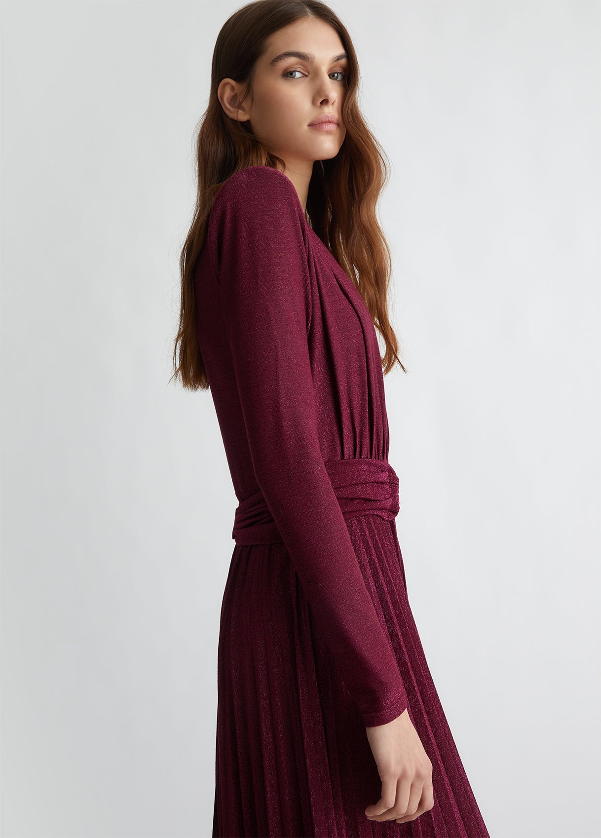 Vestito da Cerimonia / Bordeaux - Ideal Moda