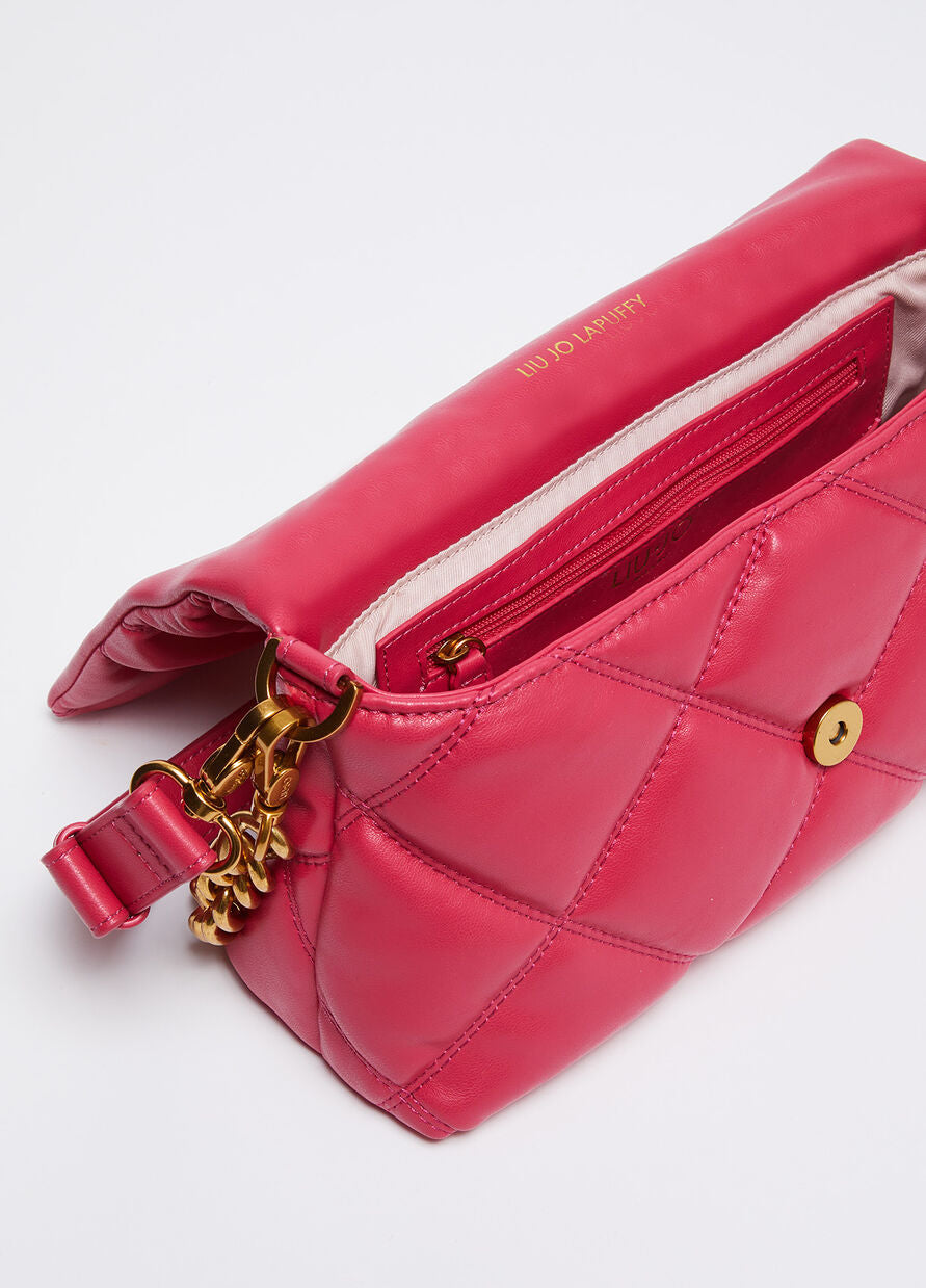 Borsa LaPuffy Matelassè / Fucsia - Ideal Moda
