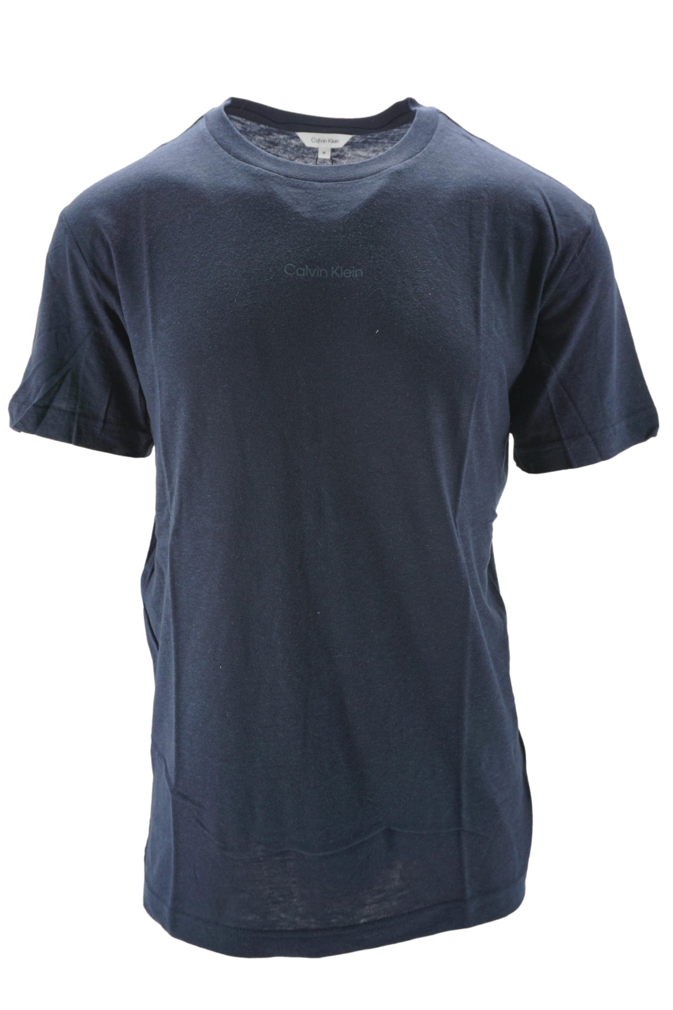 T-Shirt in Cotone con Logo / Blu - Ideal Moda