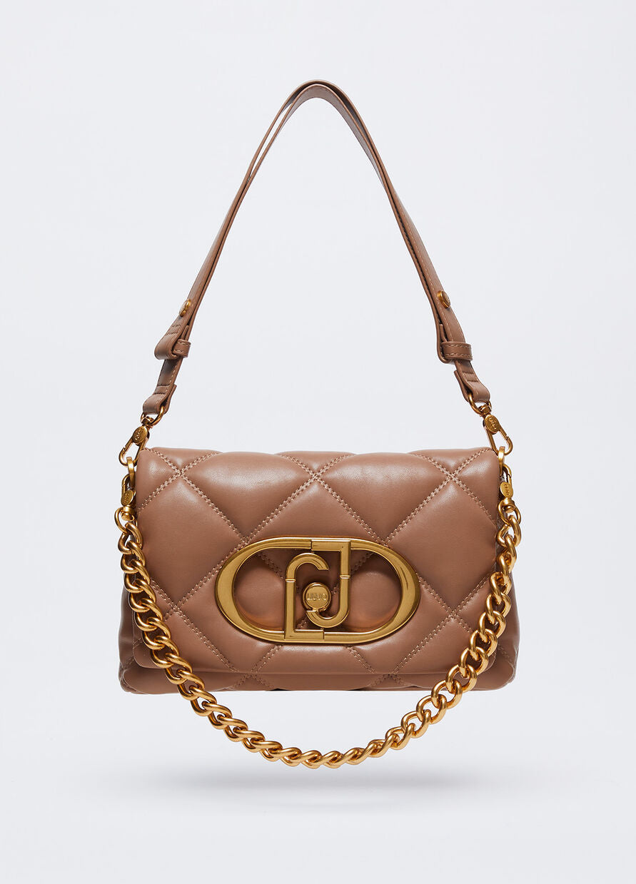 Borsa LaPuffy Matelassè / Marrone - Ideal Moda