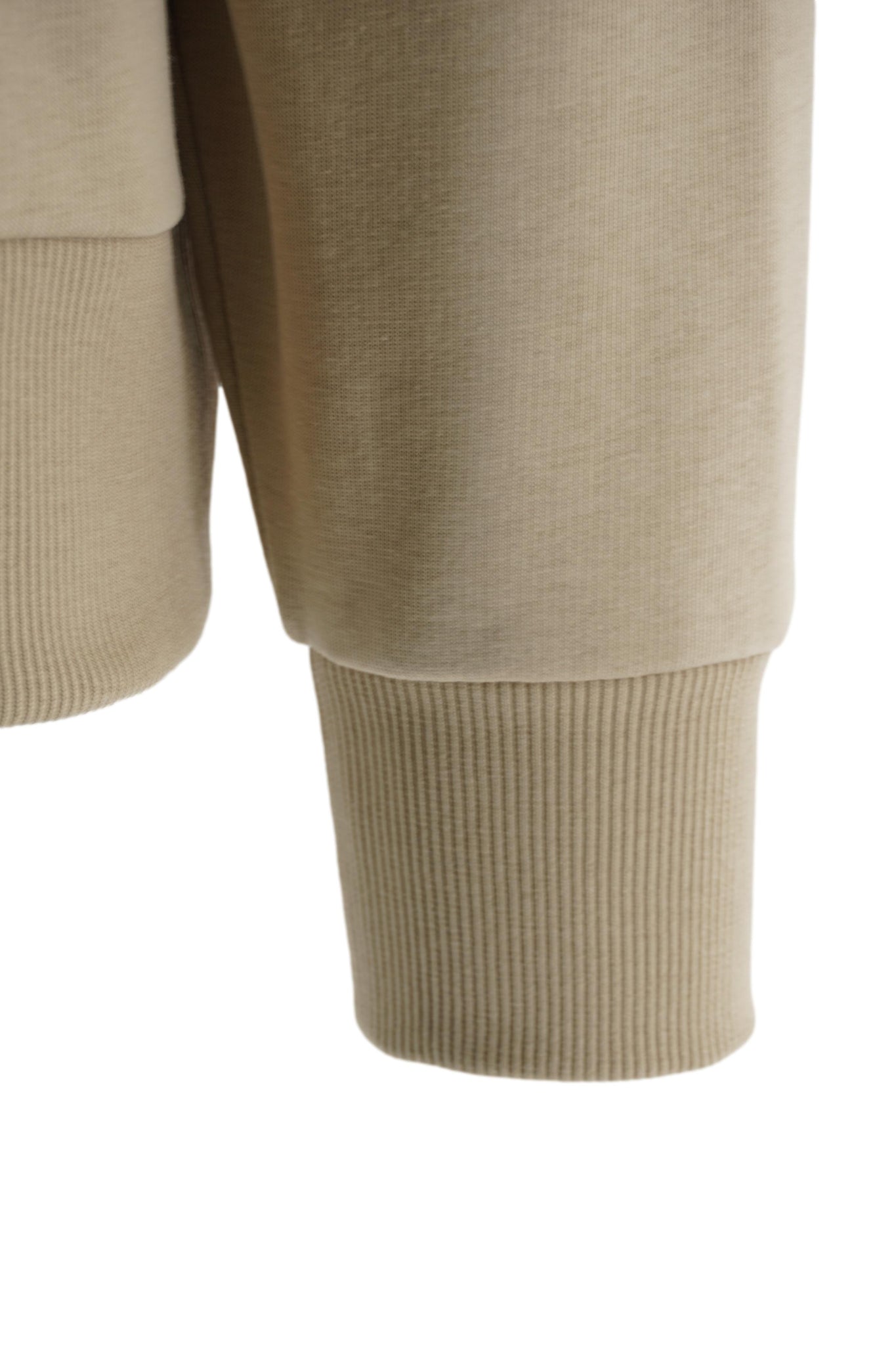 Felpa con Cappuccio e Logo / Beige - Ideal Moda