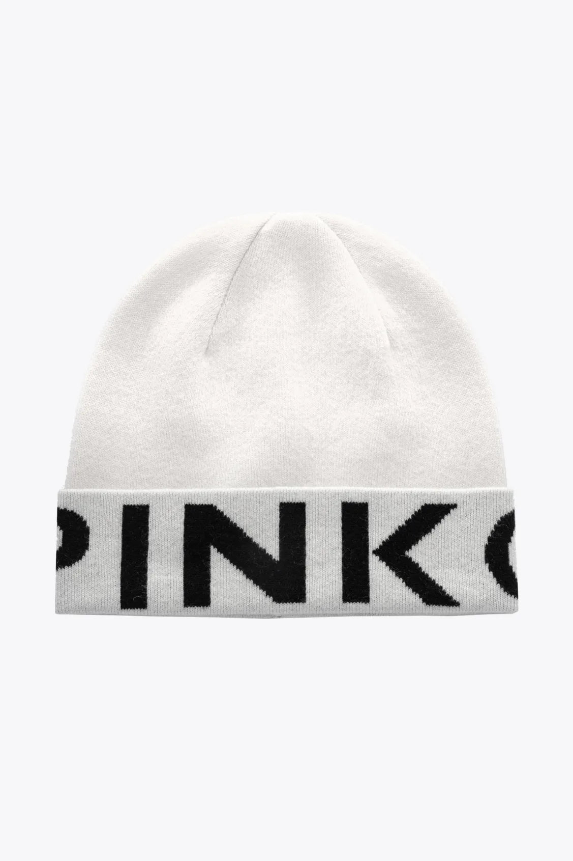 Cappello con Maxi Logo / Bianco - Ideal Moda