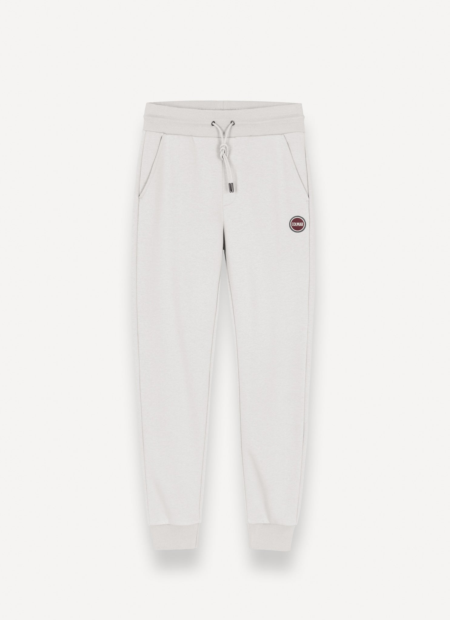 Pantalone in Felpa con Logo / Bianco - Ideal Moda