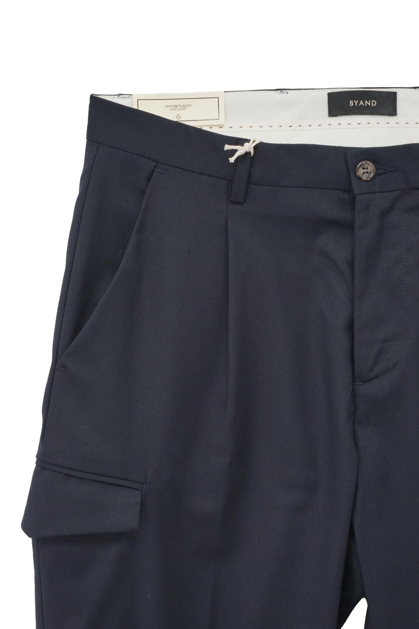 Pantalone Morbido Tasconato / Blu - Ideal Moda