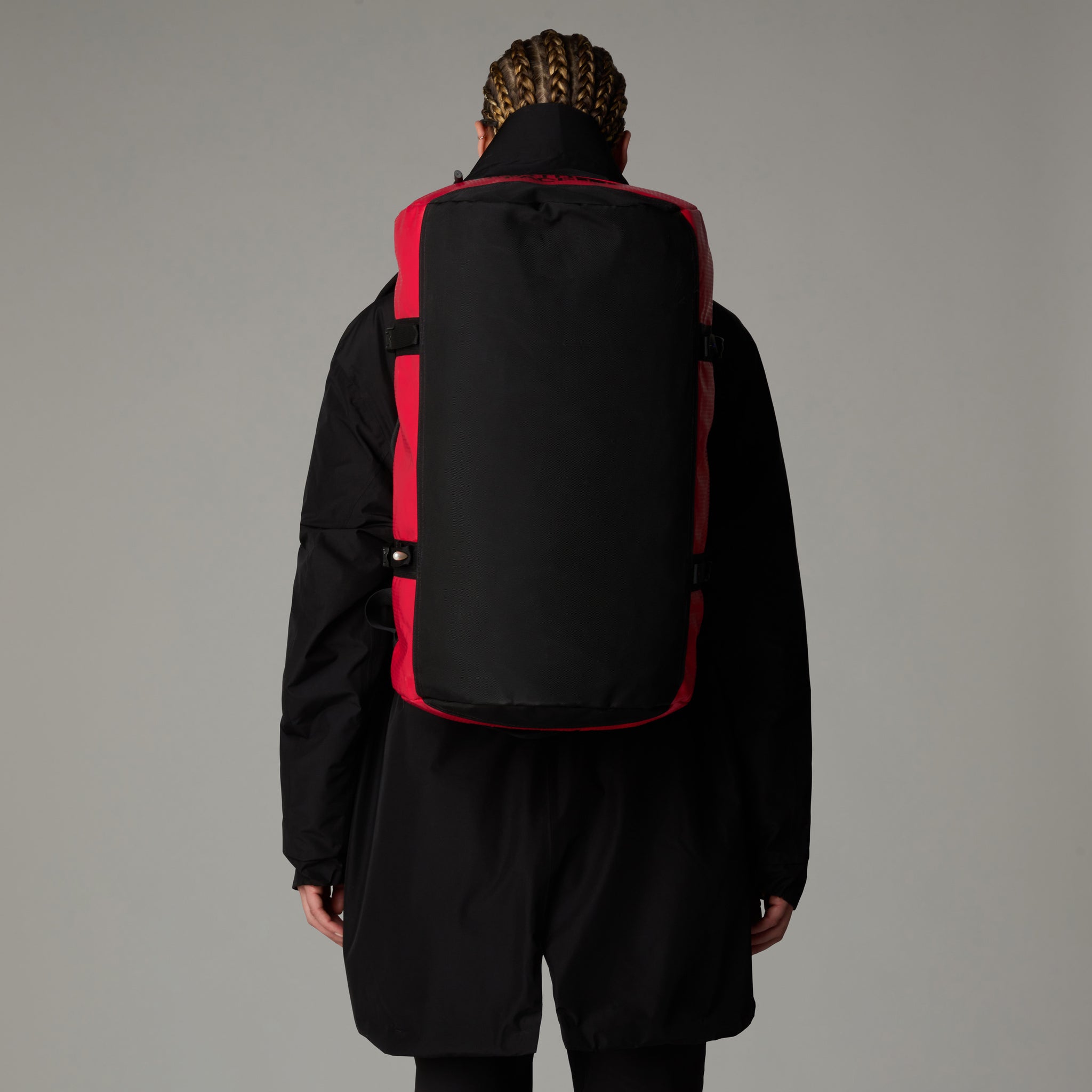 Borsa Duffel Base Camp S con Logo / Rosso - Ideal Moda
