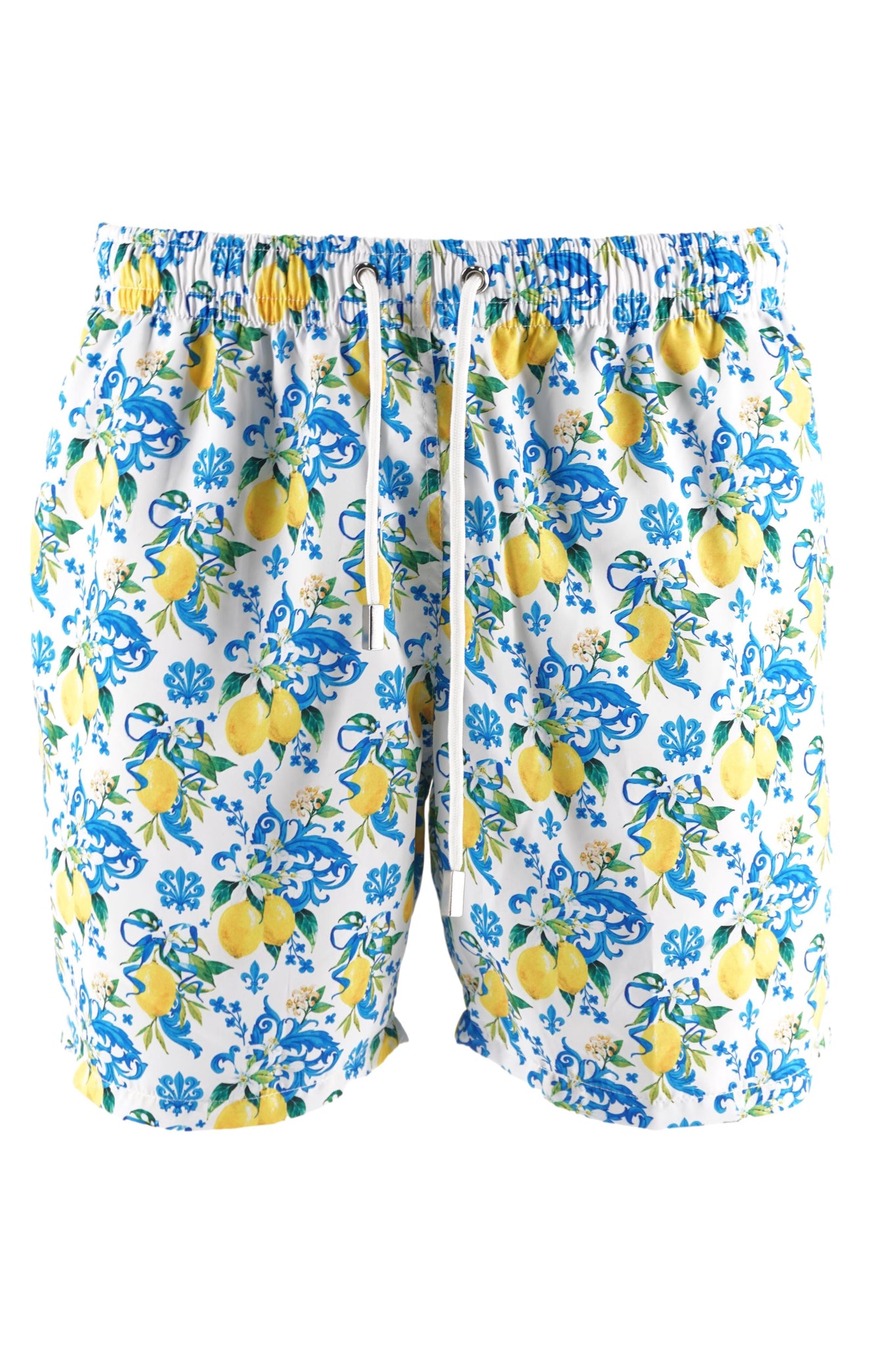 Costume da Mare con Fantasia / Bianco - Ideal Moda