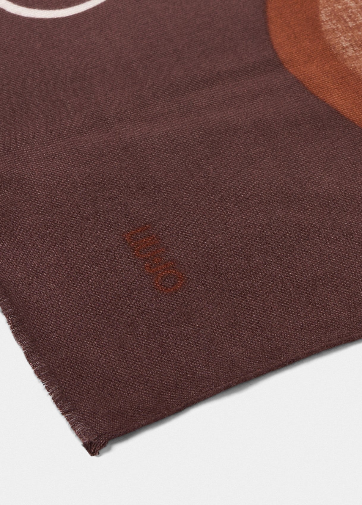 Stola con Logo / Beige - Ideal Moda