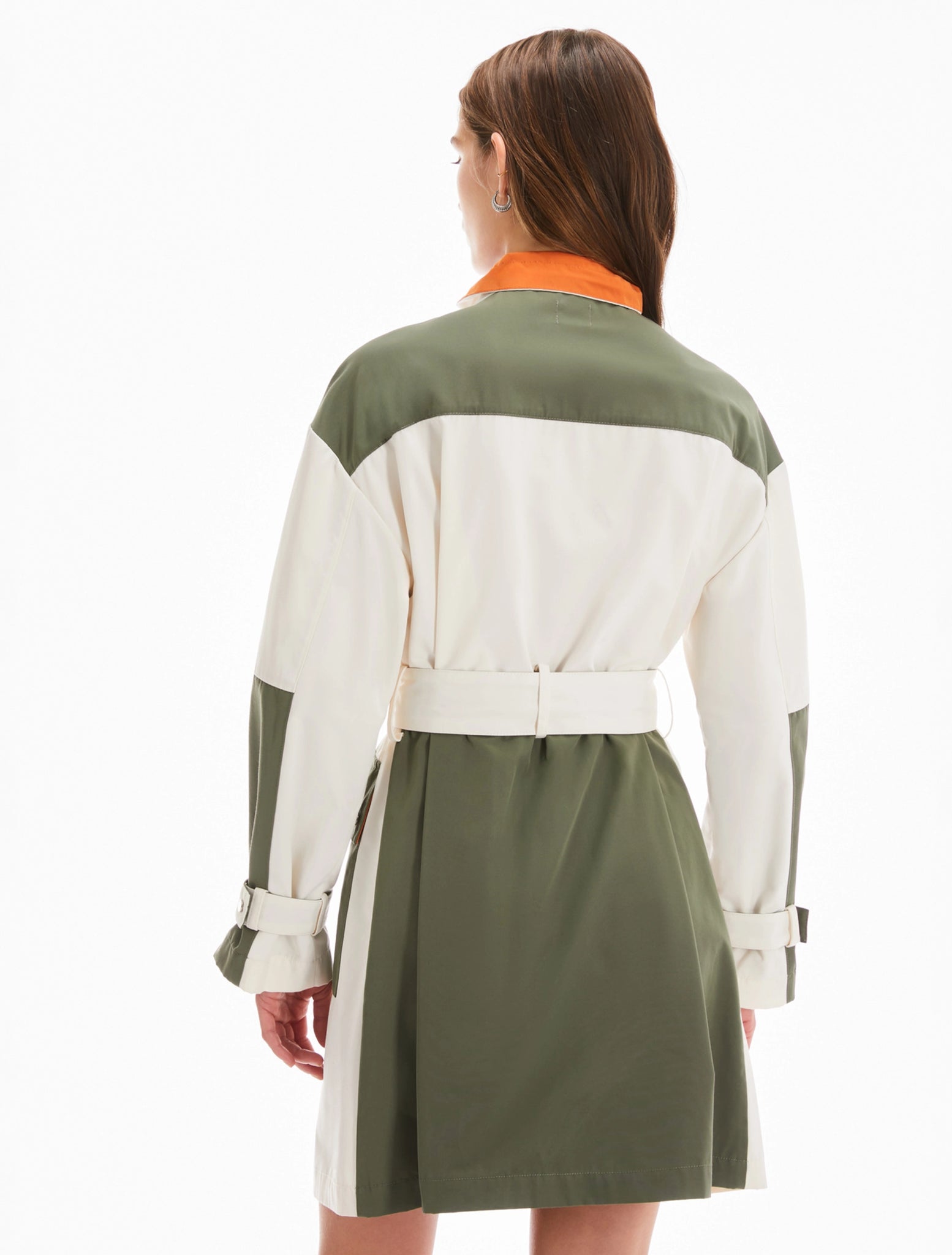 Parka in Cotone Tecnico / Bianco - Ideal Moda