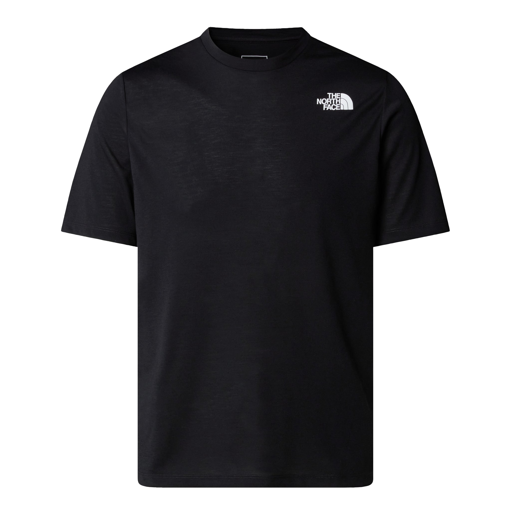 T-Shirt Foundation Mountain con Logo / Nero - Ideal Moda