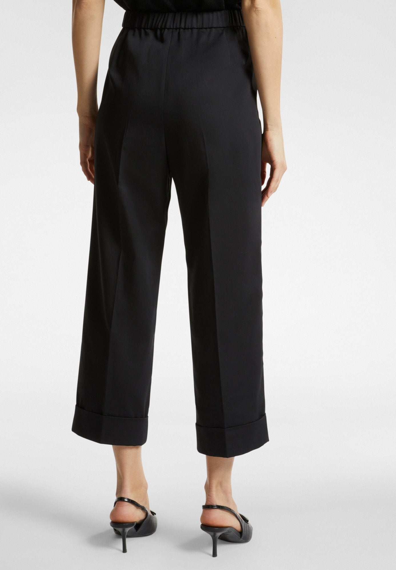 Pantalone Chino in Cotone / Nero - Ideal Moda