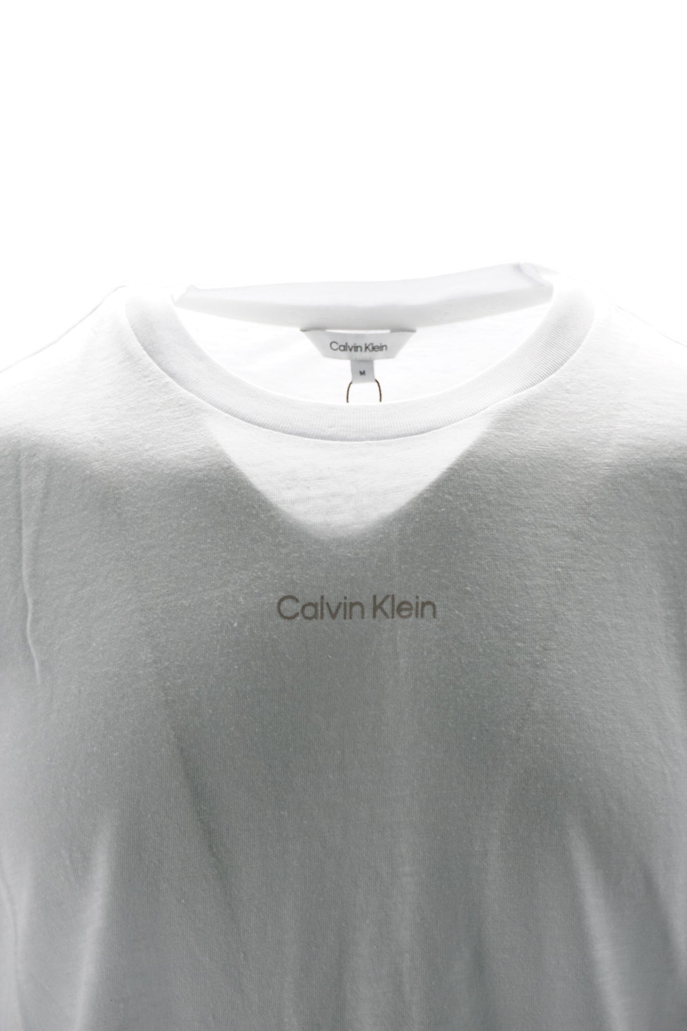 T-Shirt in Cotone con Logo / Bianco - Ideal Moda