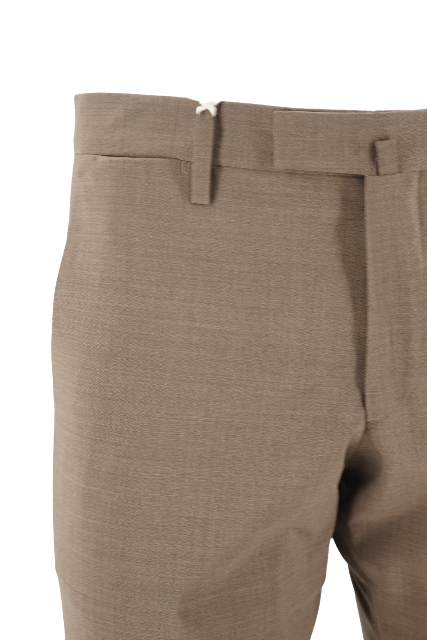 Pantalone Sartoriale in Lana Estiva / Marrone - Ideal Moda