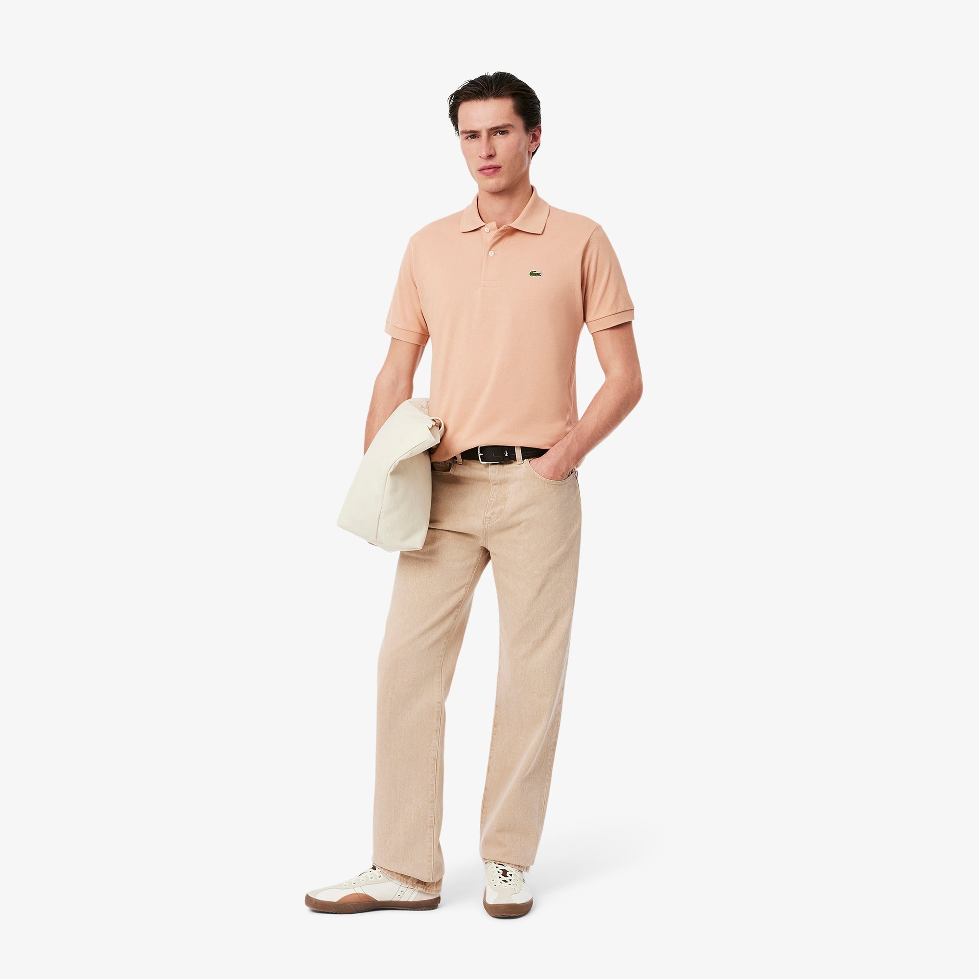Polo 12.12 con Logo Lacoste / Arancione - Ideal Moda