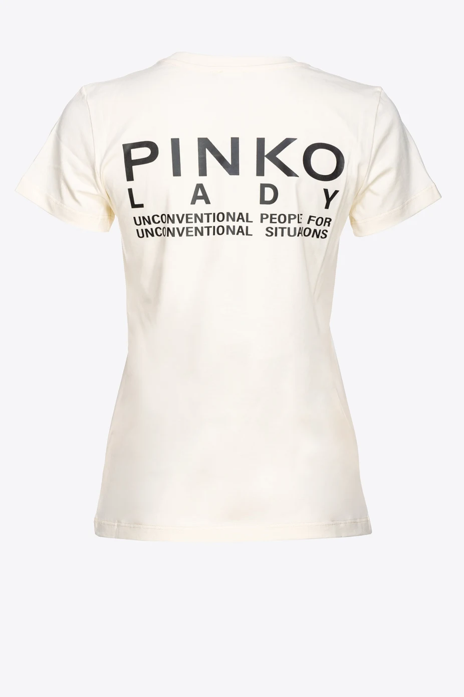 T-Shirt con Logo / Bianco - Ideal Moda