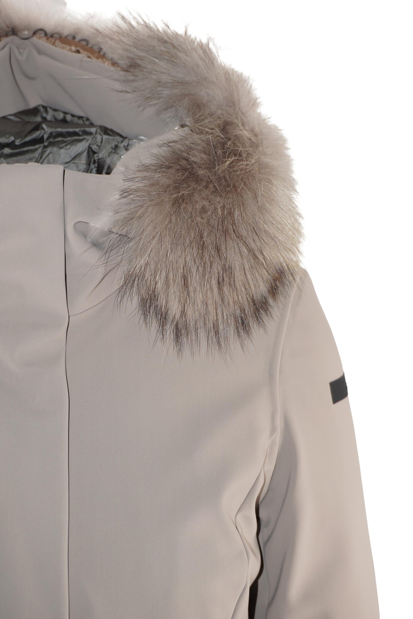 Giubbino Winter Long Fur RRD / Tortora - Ideal Moda