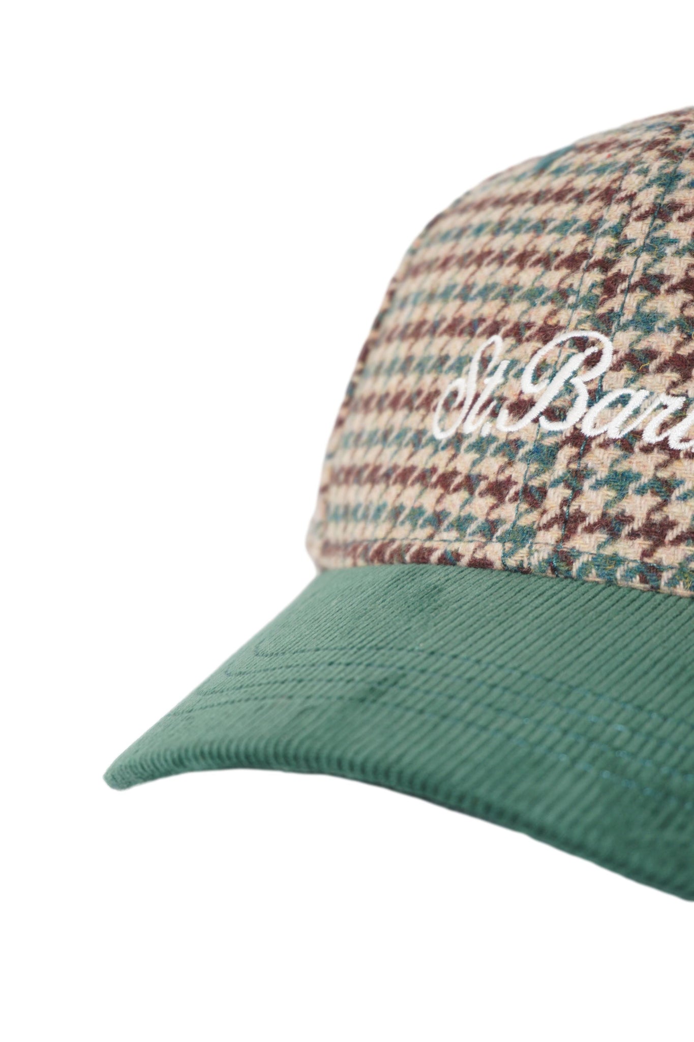 Cappello con Visiera in Lana / Verde - Ideal Moda