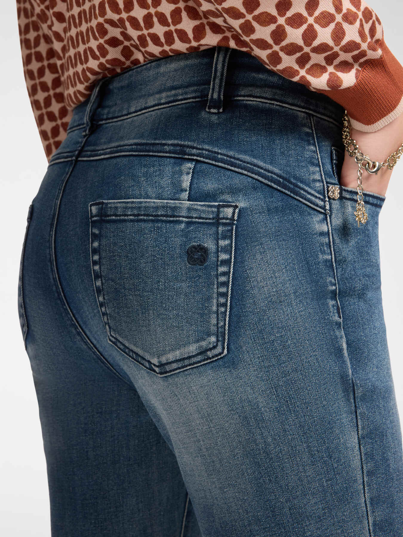 Jeans 5 Tasche Kick Flare / Jeans