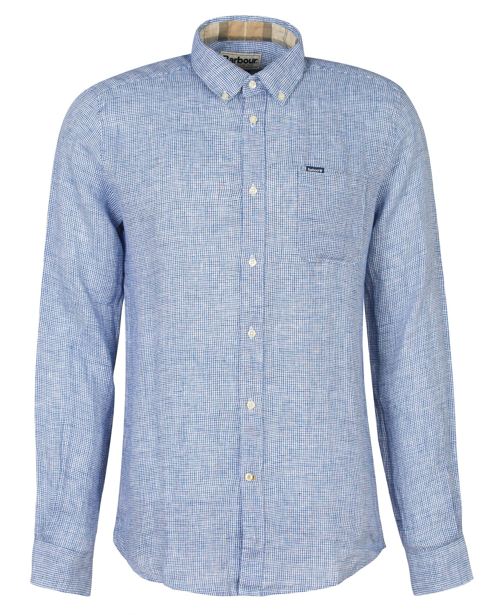 Camicia Sartoriale in Lino / Blu - Ideal Moda