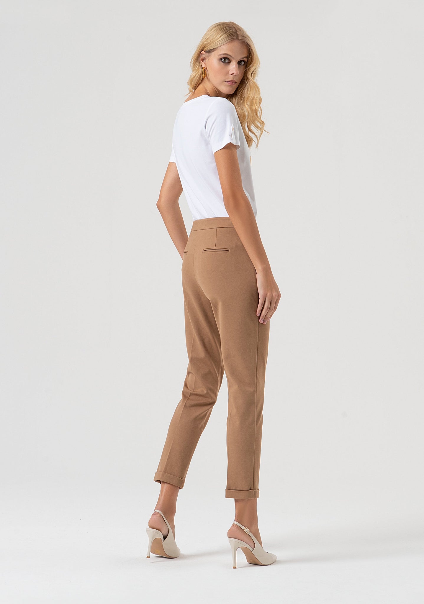 Pantalone Slim Chino / Beige