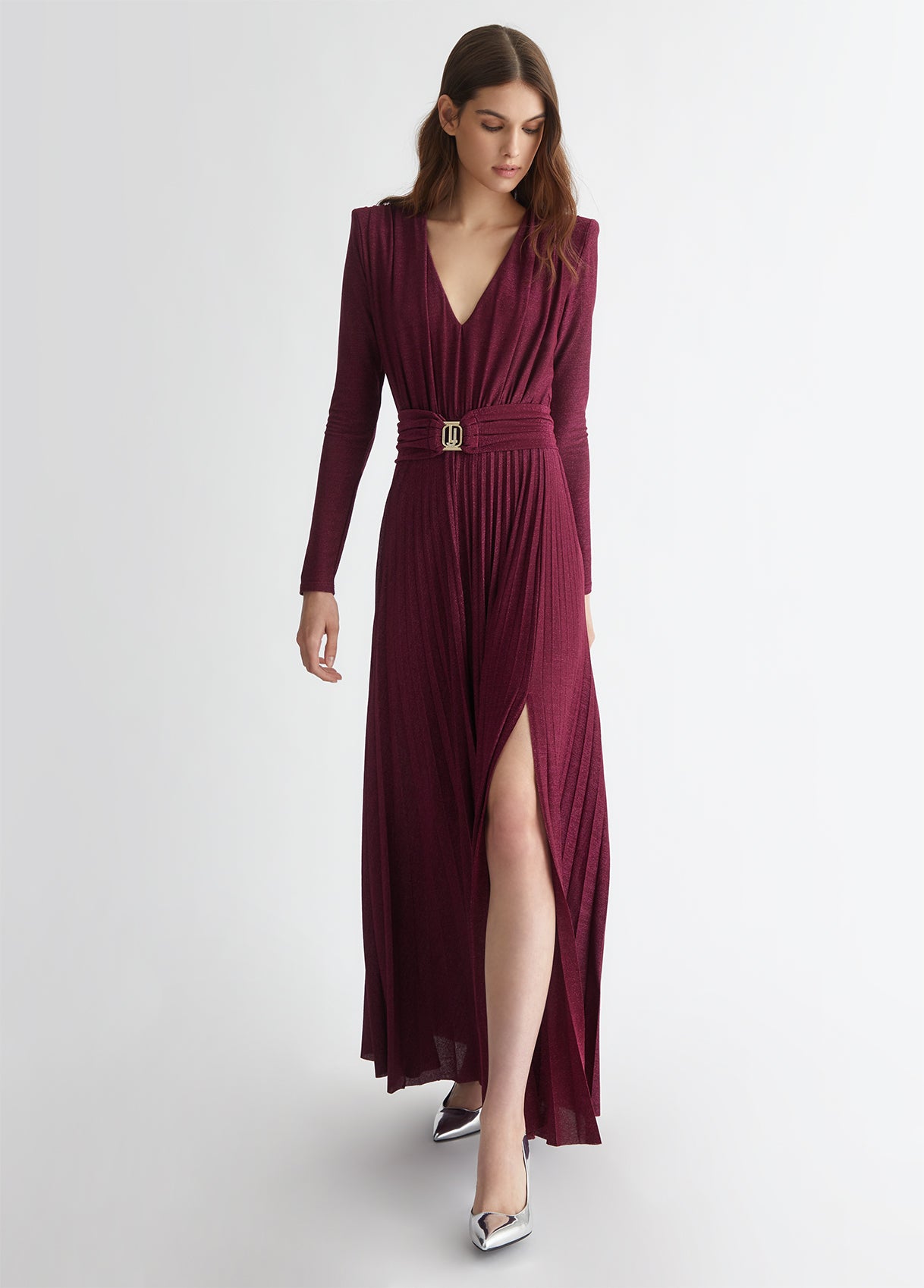 Vestito da Cerimonia / Bordeaux - Ideal Moda