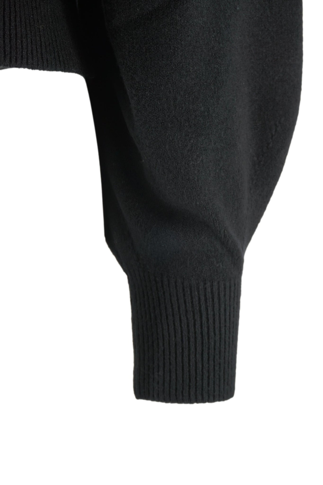 Maglia Girocollo con Spalle Scoperte / Nero - Ideal Moda