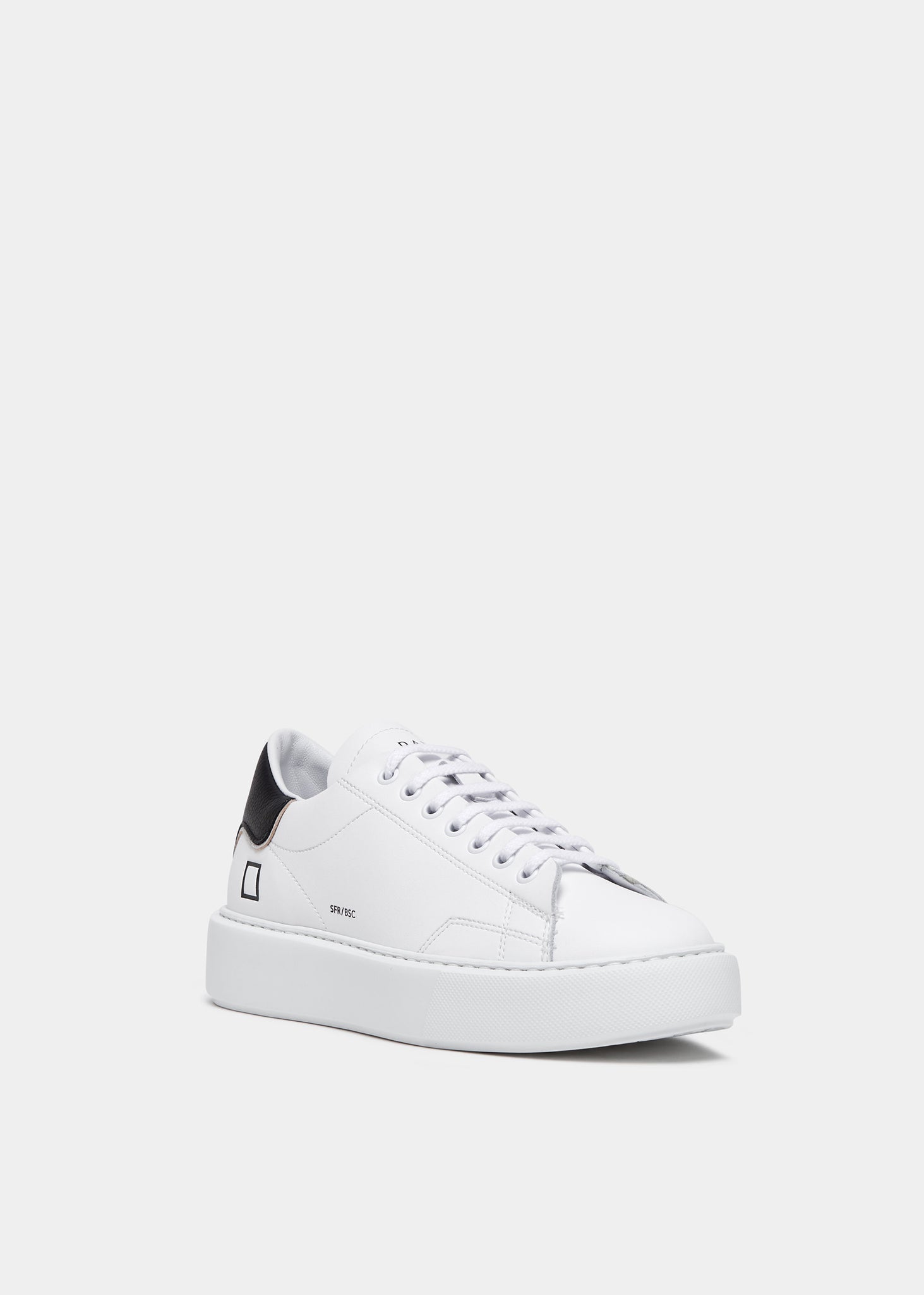 Sneaker in Pelle Sfera Basic / Bianco - Ideal Moda