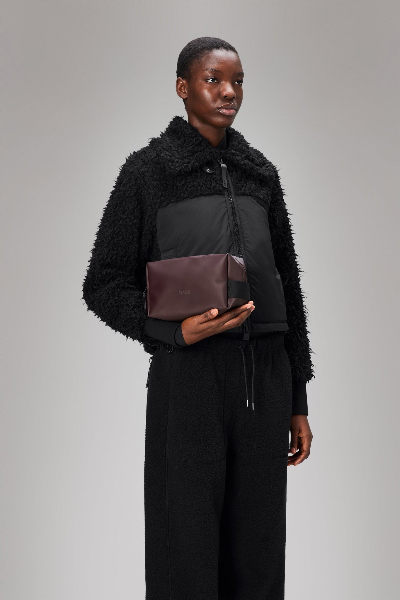 Pochette Impermeabile Wash Small / Bordeaux
