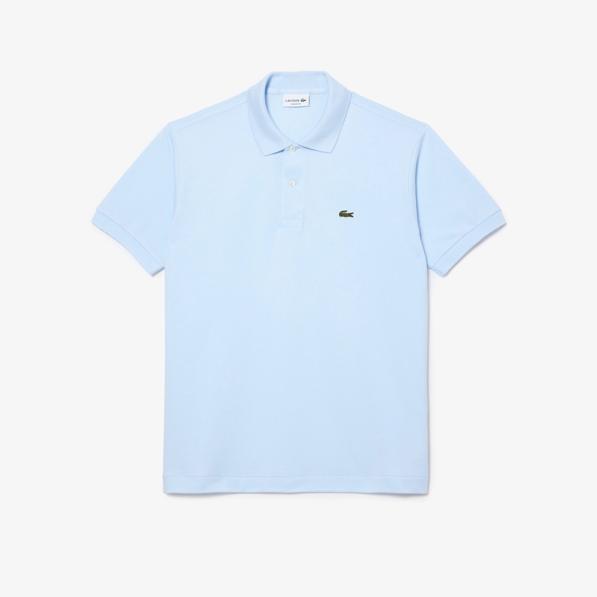Polo 12.12 con Logo Lacoste / Celeste - Ideal Moda