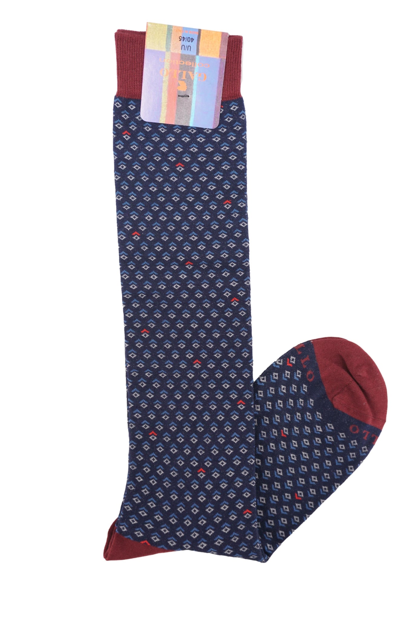 Calza Corta Uomo In Cotone A Costa Con Contrasto Pointer - Foto 4