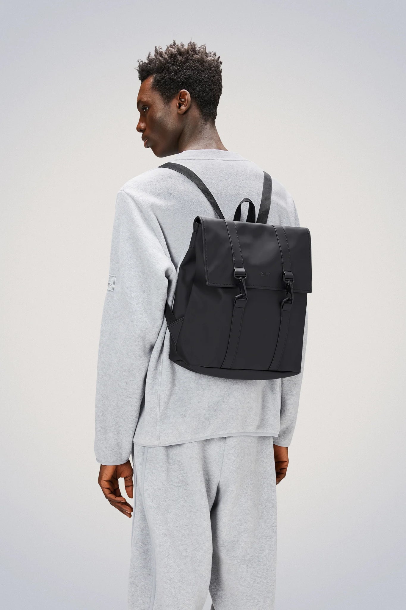 Zaino Msn Bag Mini Impermeabile / Nero - Ideal Moda