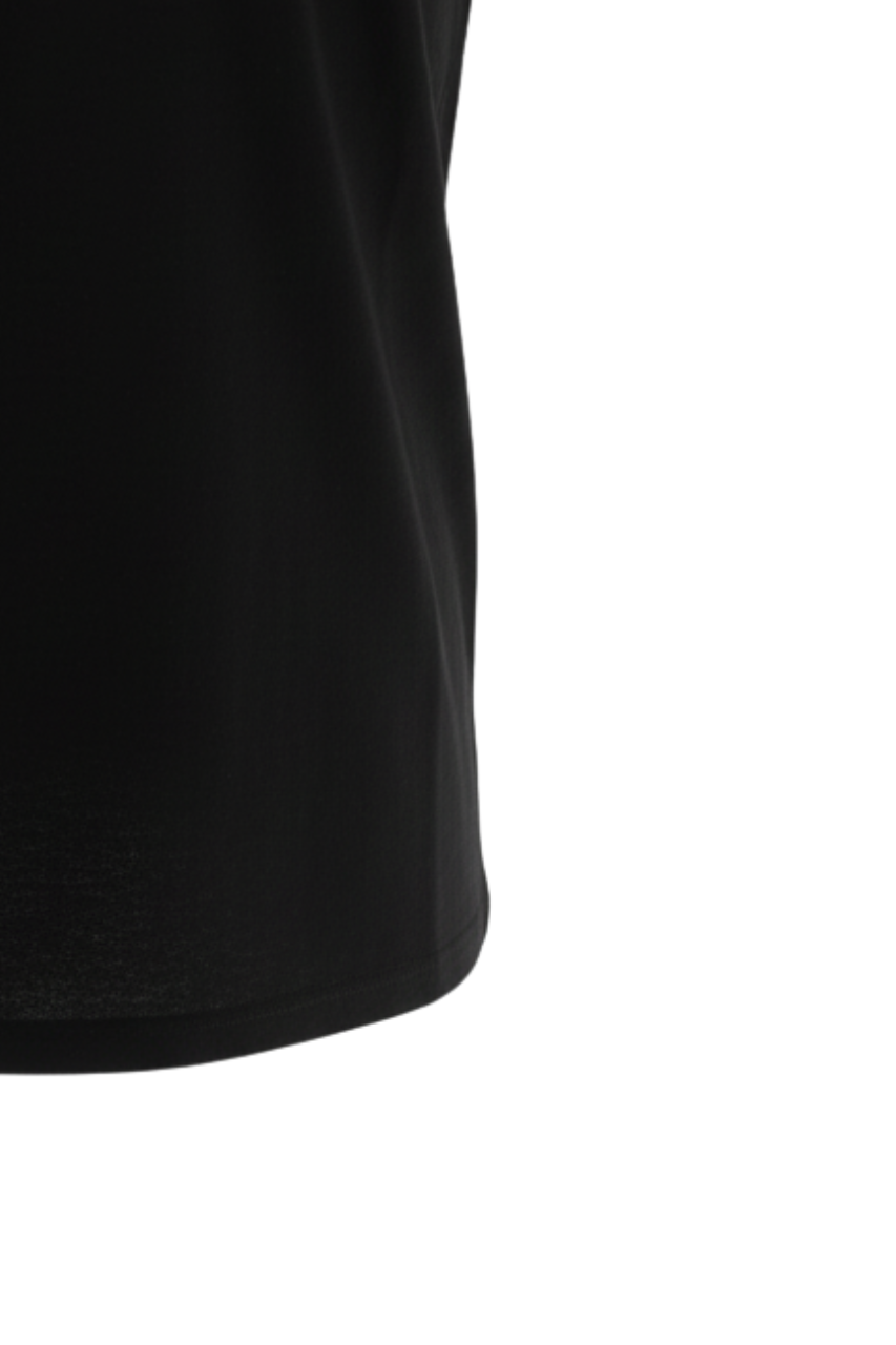 T-Shirt in Cotone Mercerizzato / Nero