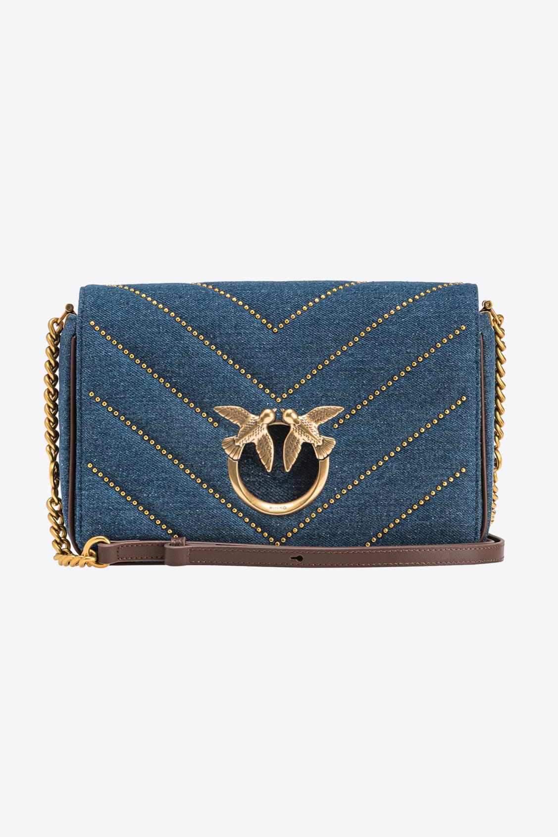 Borsa Classic Love Click Denim / Jeans - Ideal Moda