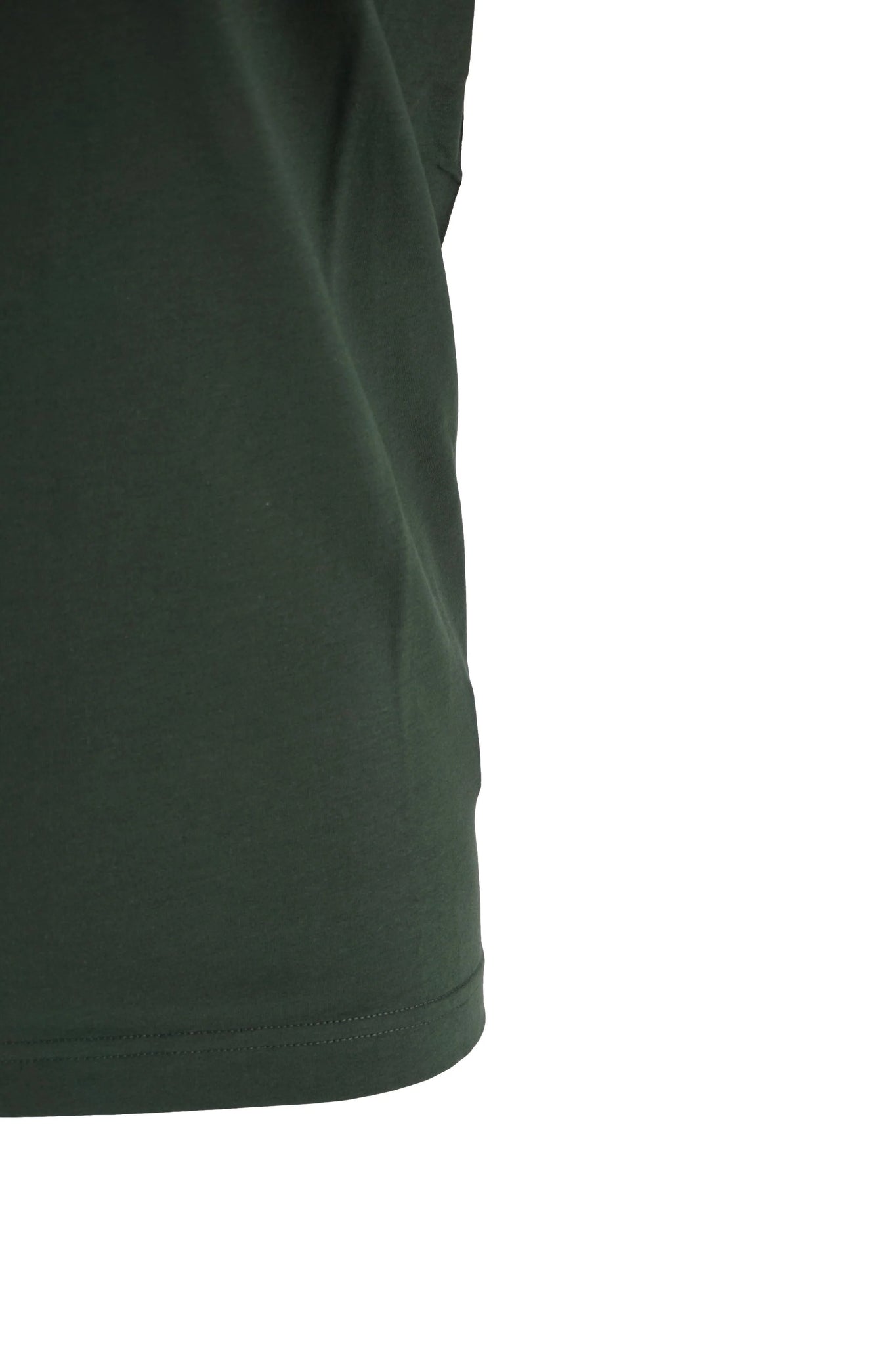 T-Shirt in Morbido Jersey / Verde - Ideal Moda