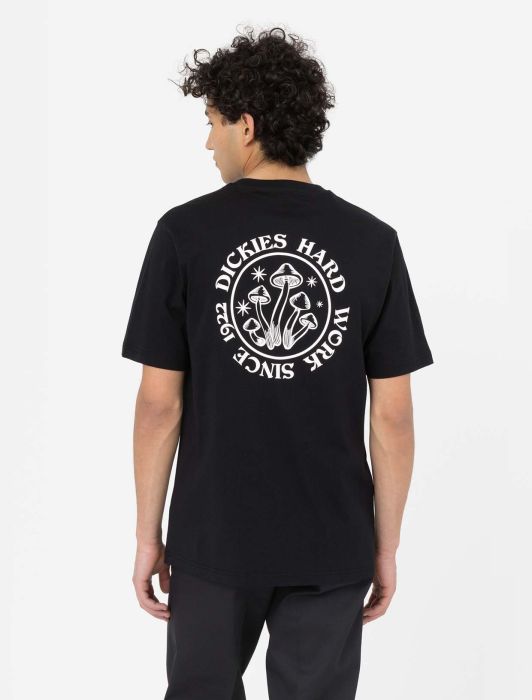 T-Shirt Bayside a Mezze Maniche / Nero - Ideal Moda