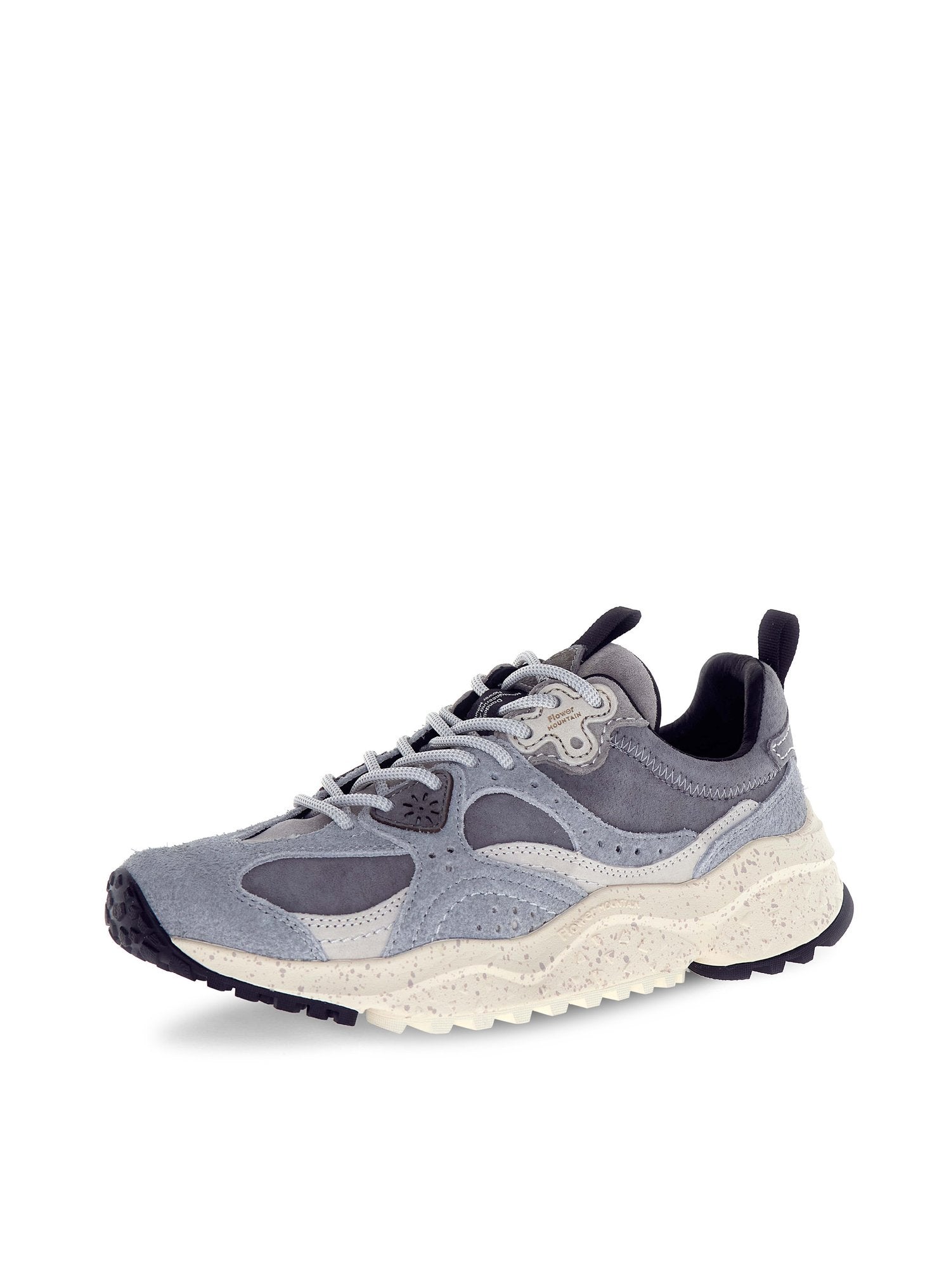 Sneaker Wave in Suede e Tessuto Tecnico / Grigio - Ideal Moda