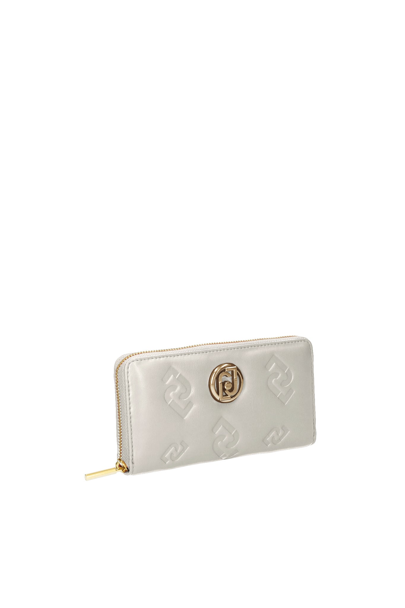 Portafoglio con Logo / Grigio - Ideal Moda