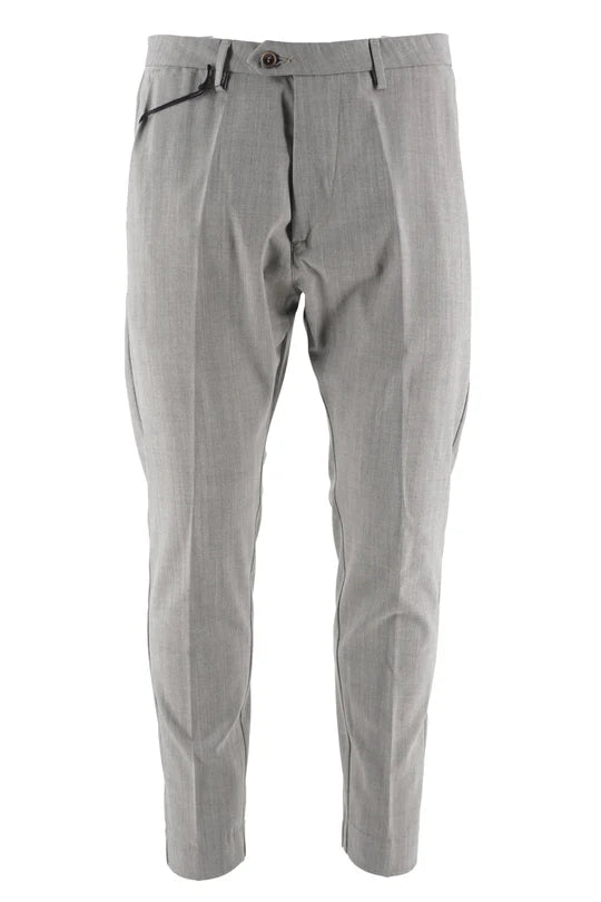 Pantalone Elegante Modello Montecarlo / Grigio - Ideal Moda