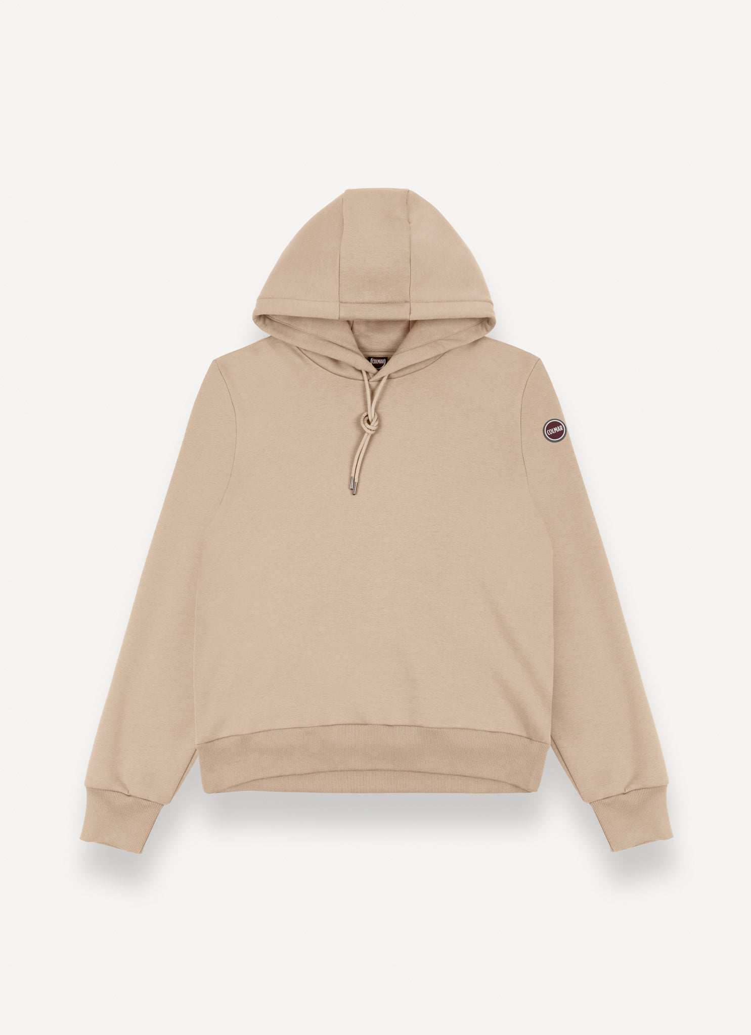 Felpa con Cappuccio / Beige - Ideal Moda