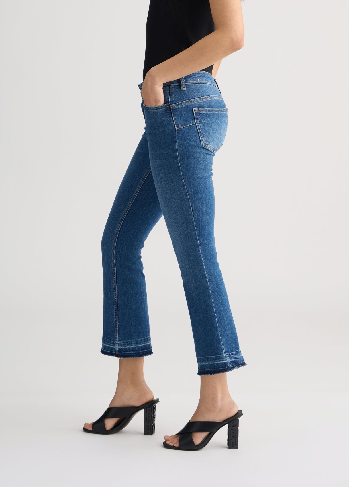 Jeans Bootcut Blu Scuro / Jeans - Ideal Moda