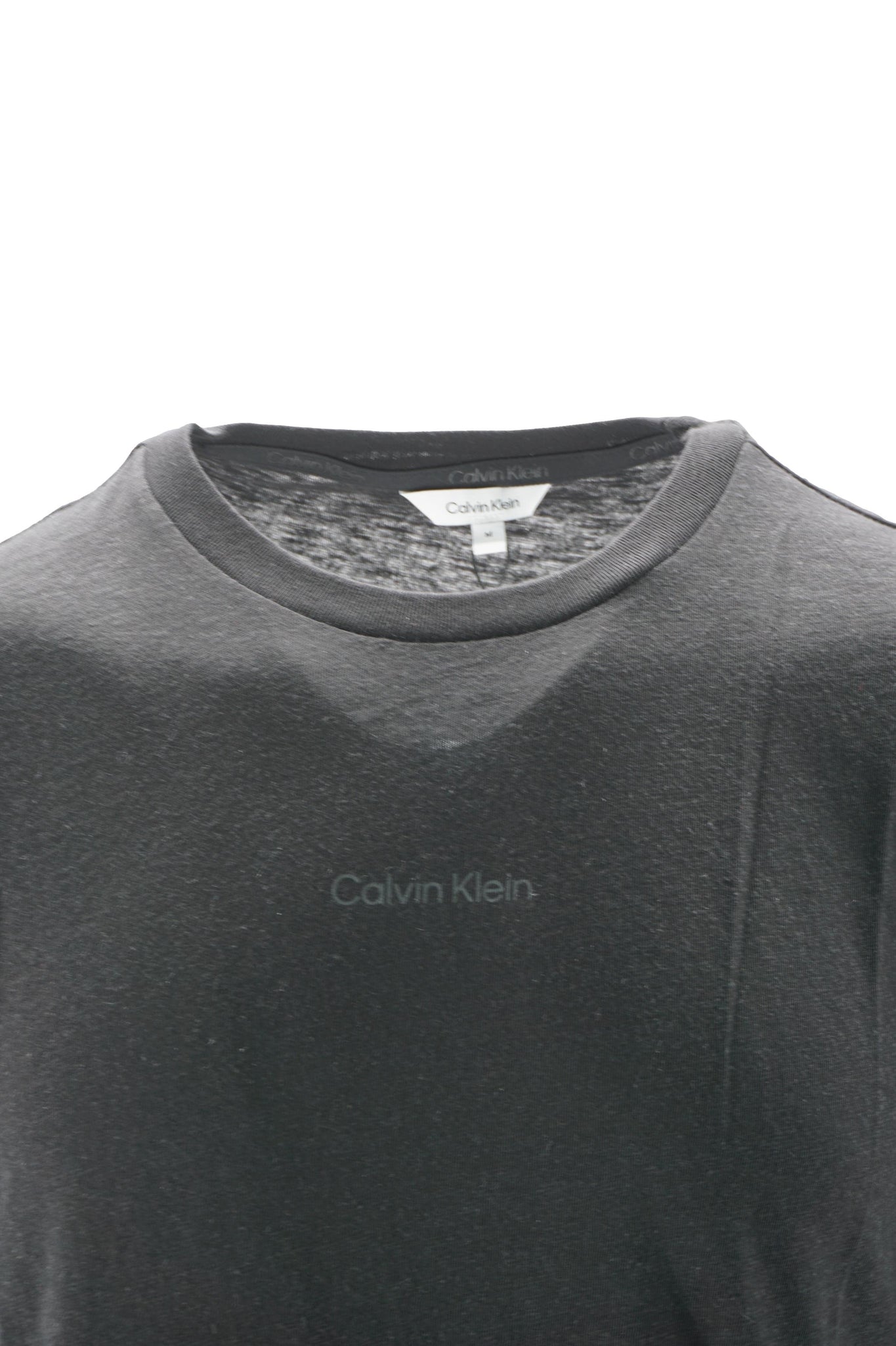 T-Shirt in Cotone con Logo / Nero - Ideal Moda