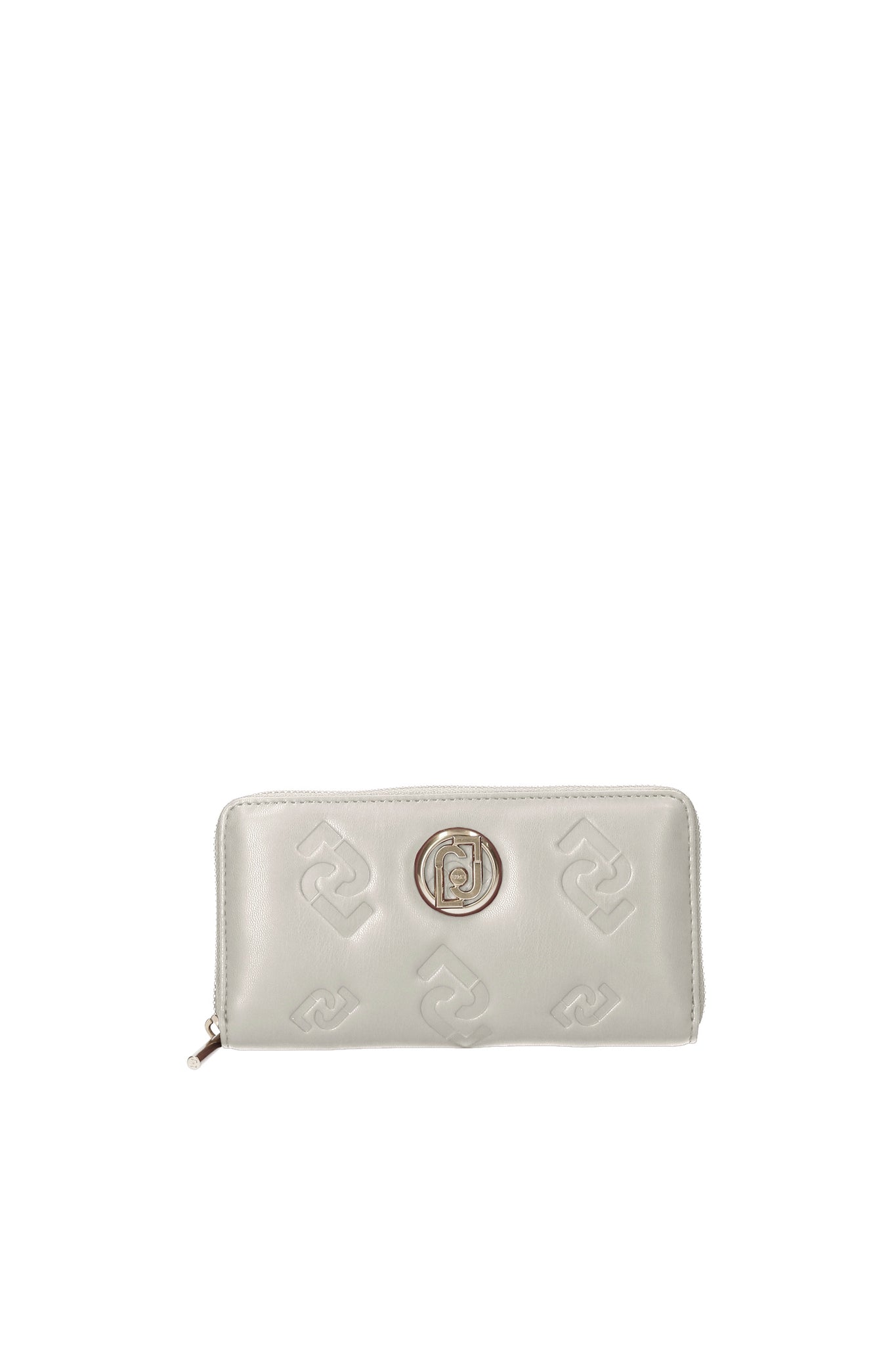 Portafoglio con Logo / Grigio - Ideal Moda