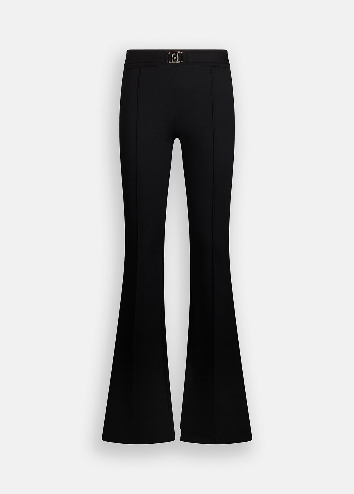Pantalone Flare con Cintura / Nero