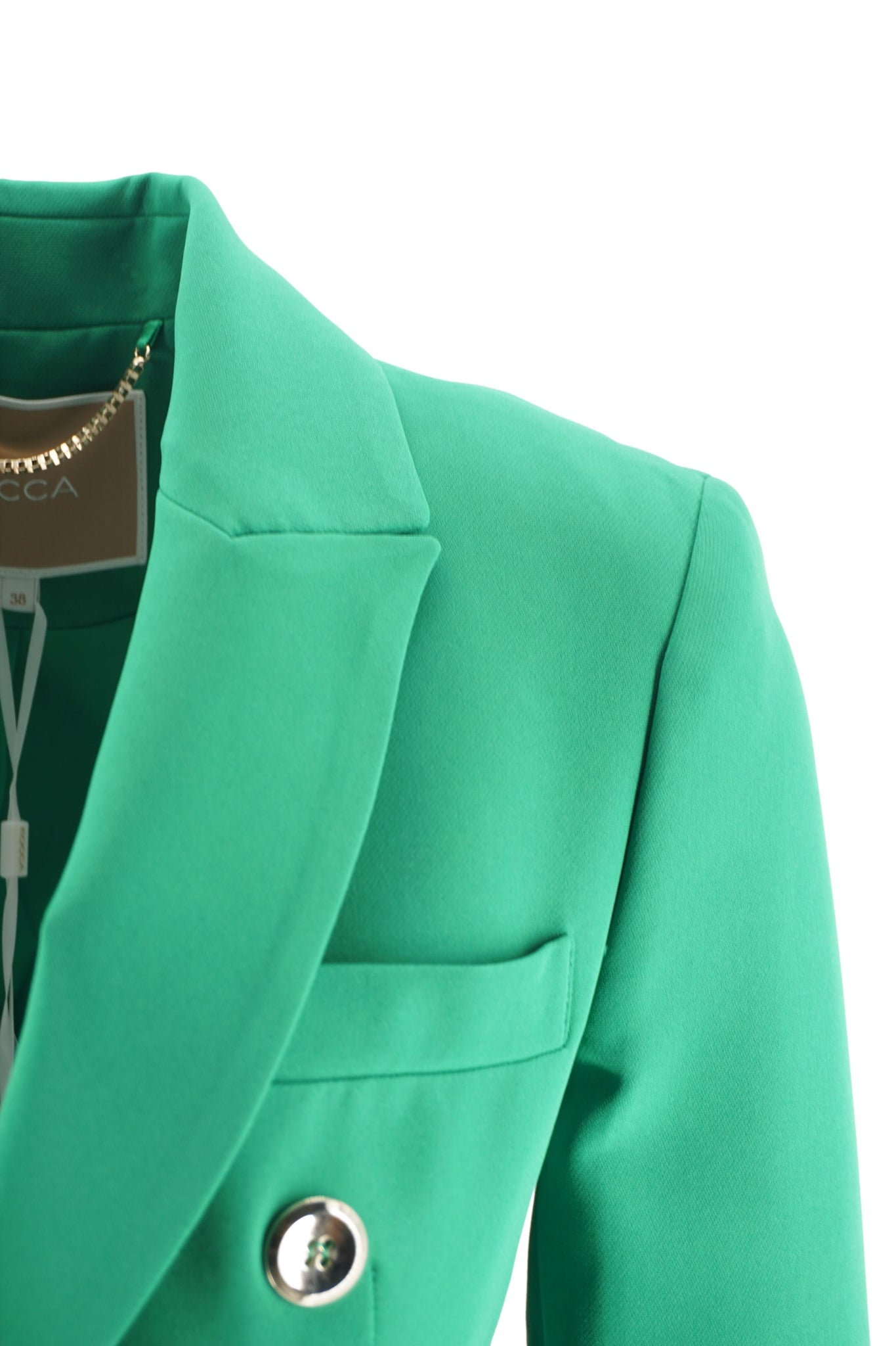 Tailleur Doppio Petto Kocca / Verde - Ideal Moda