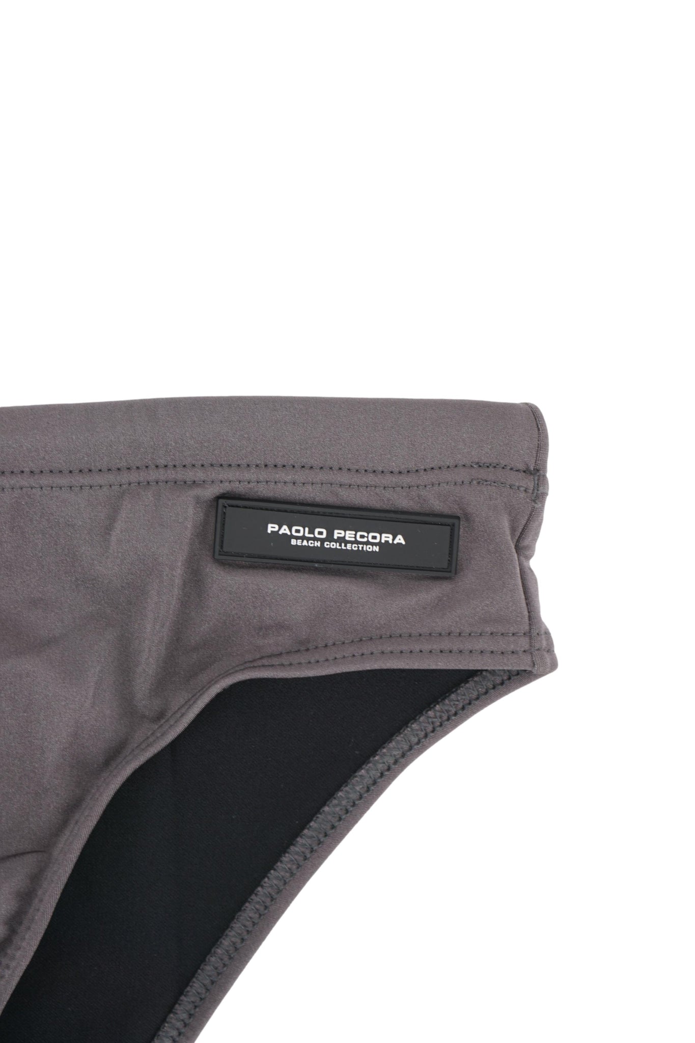 Costume Slip con Logo / Grigio - Ideal Moda