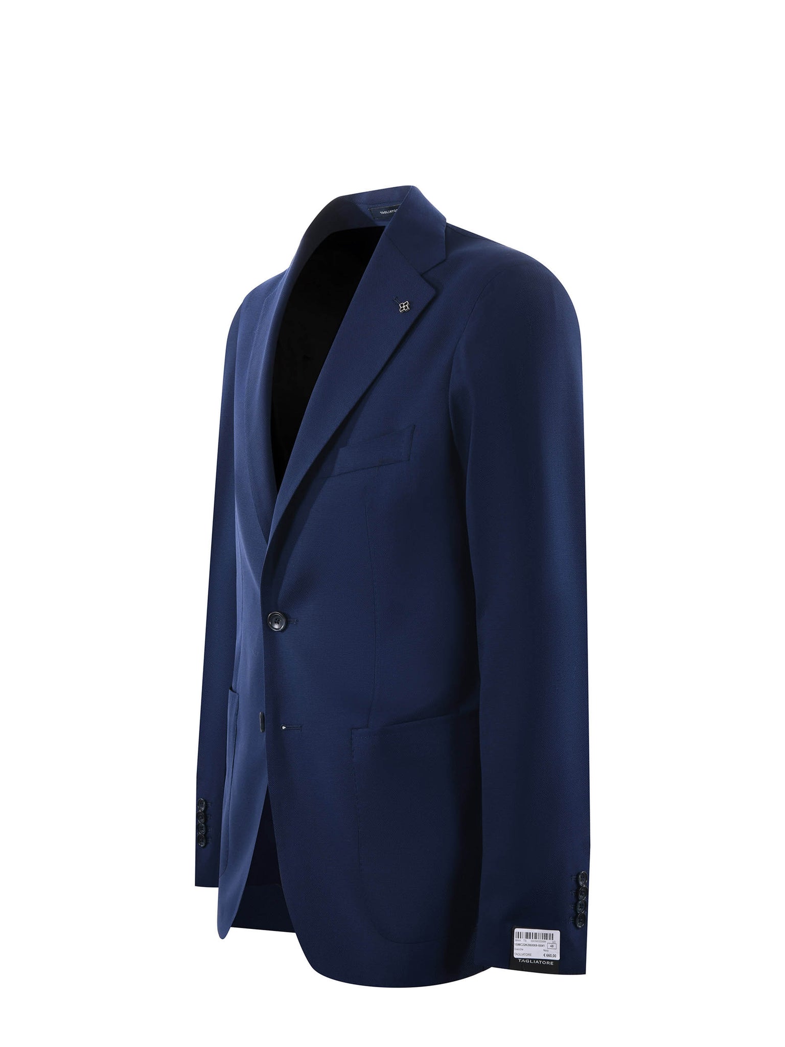 Giacca in Lana Super 110'S / Bluette - Ideal Moda