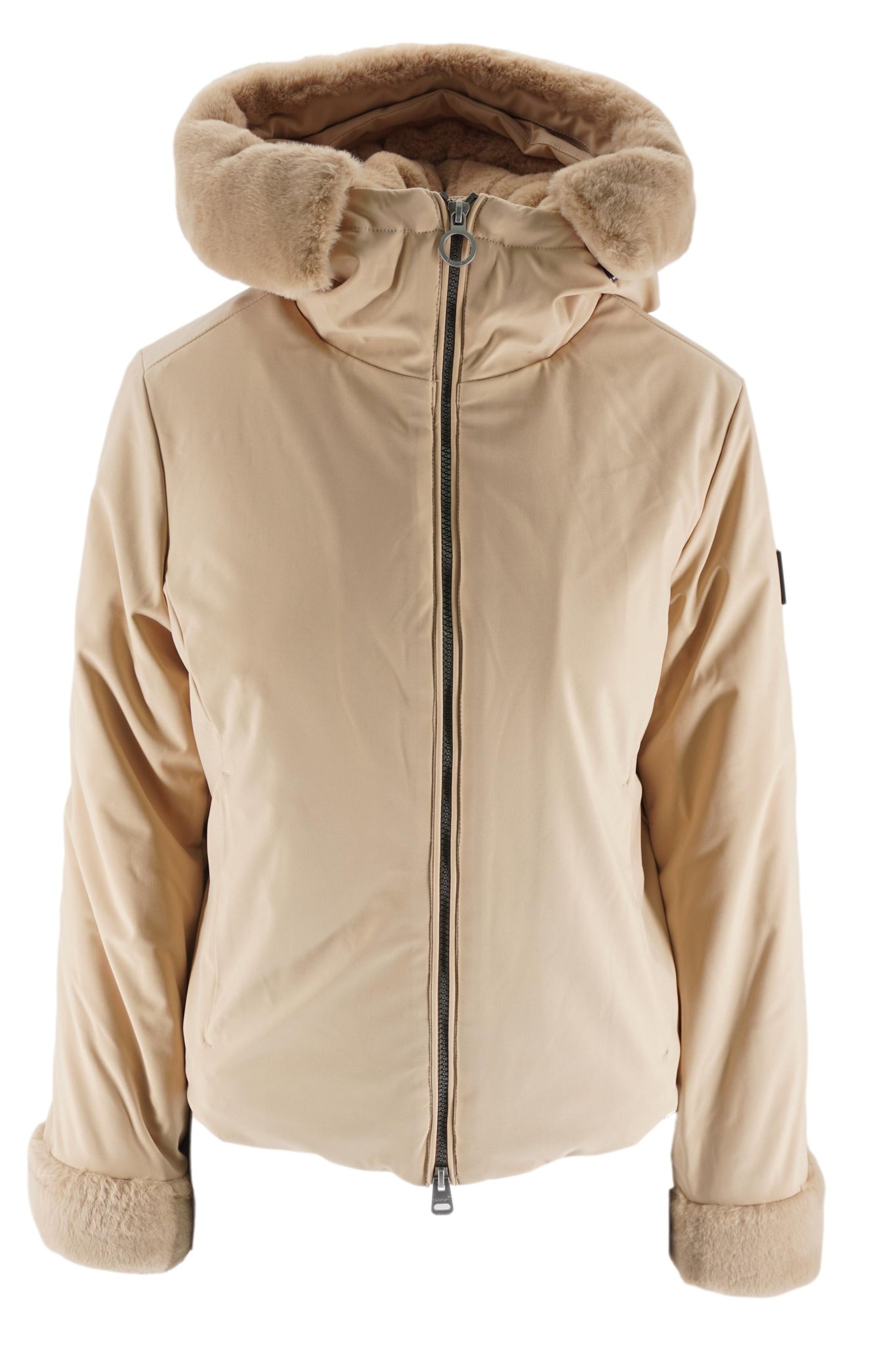 Giubbino Corto Con Cappuccio INVICTA Per Donna - In Tessuto Tecnico Soft Shell, Leggero E Pratico