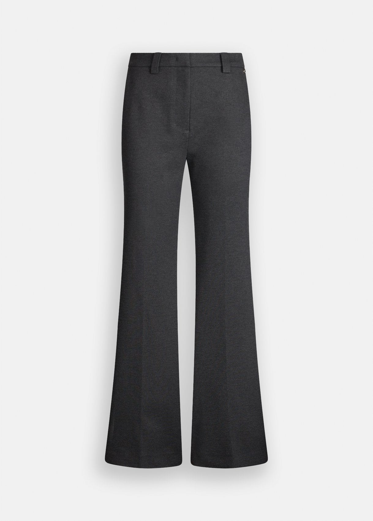 Pantaloni Flare Eleganti / Grigio - Ideal Moda