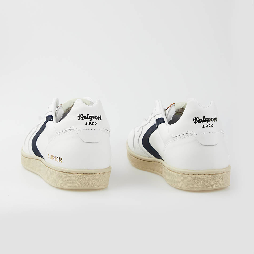 Sneaker in Pelle Super / Bianco - Ideal Moda