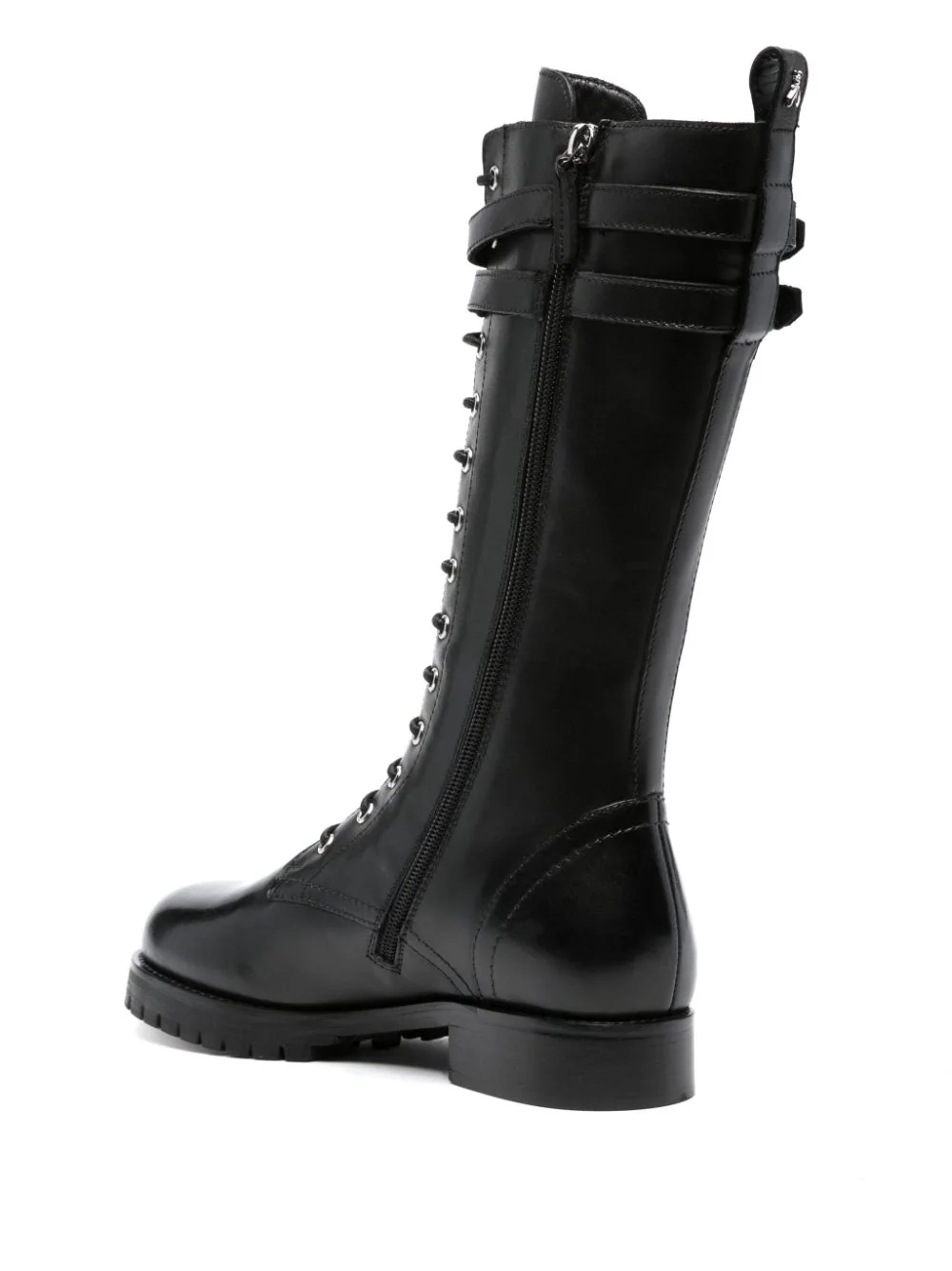 Stivali in Pelle / Nero - Ideal Moda