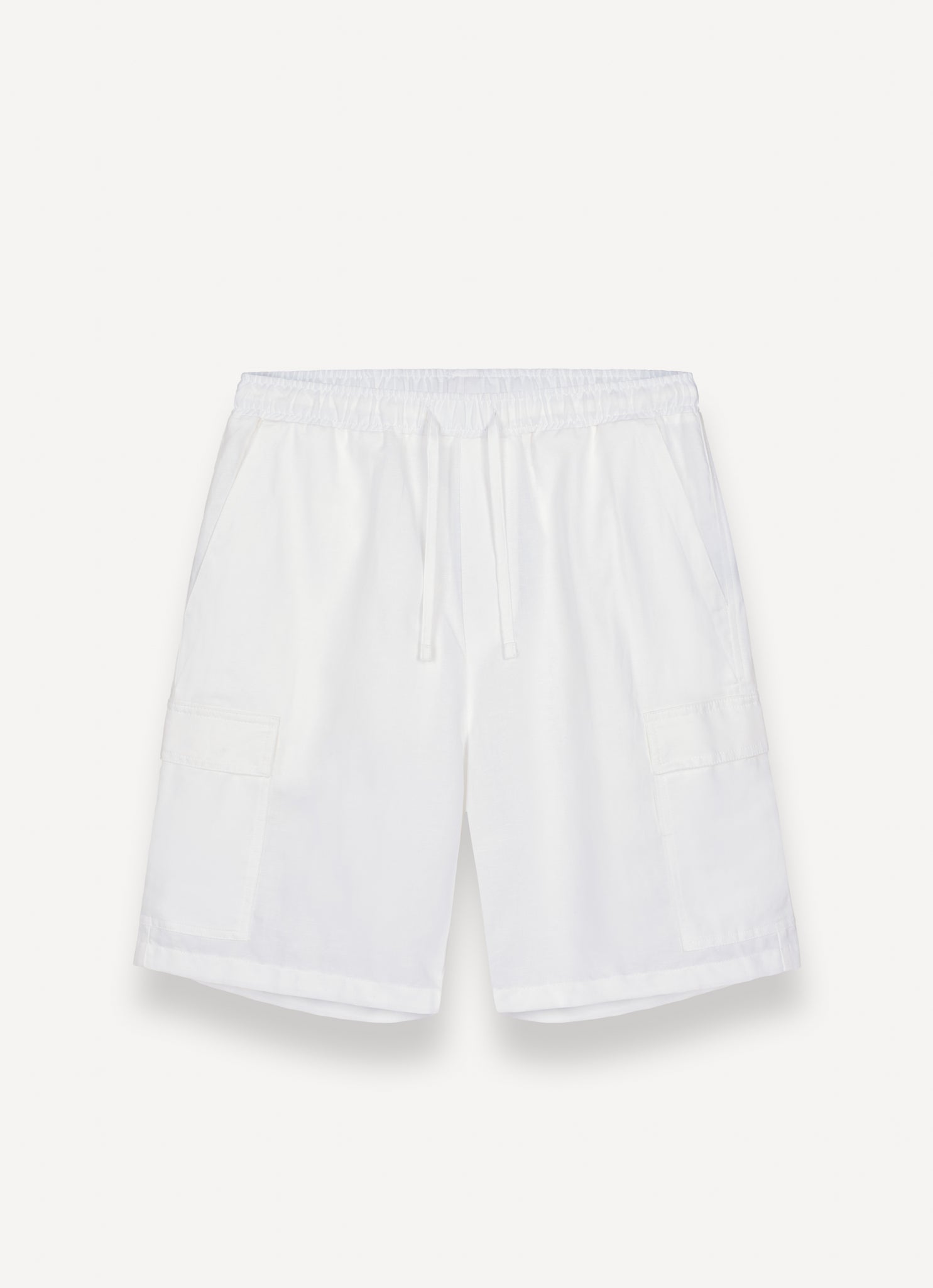 Bermuda in Lino / Bianco - Ideal Moda